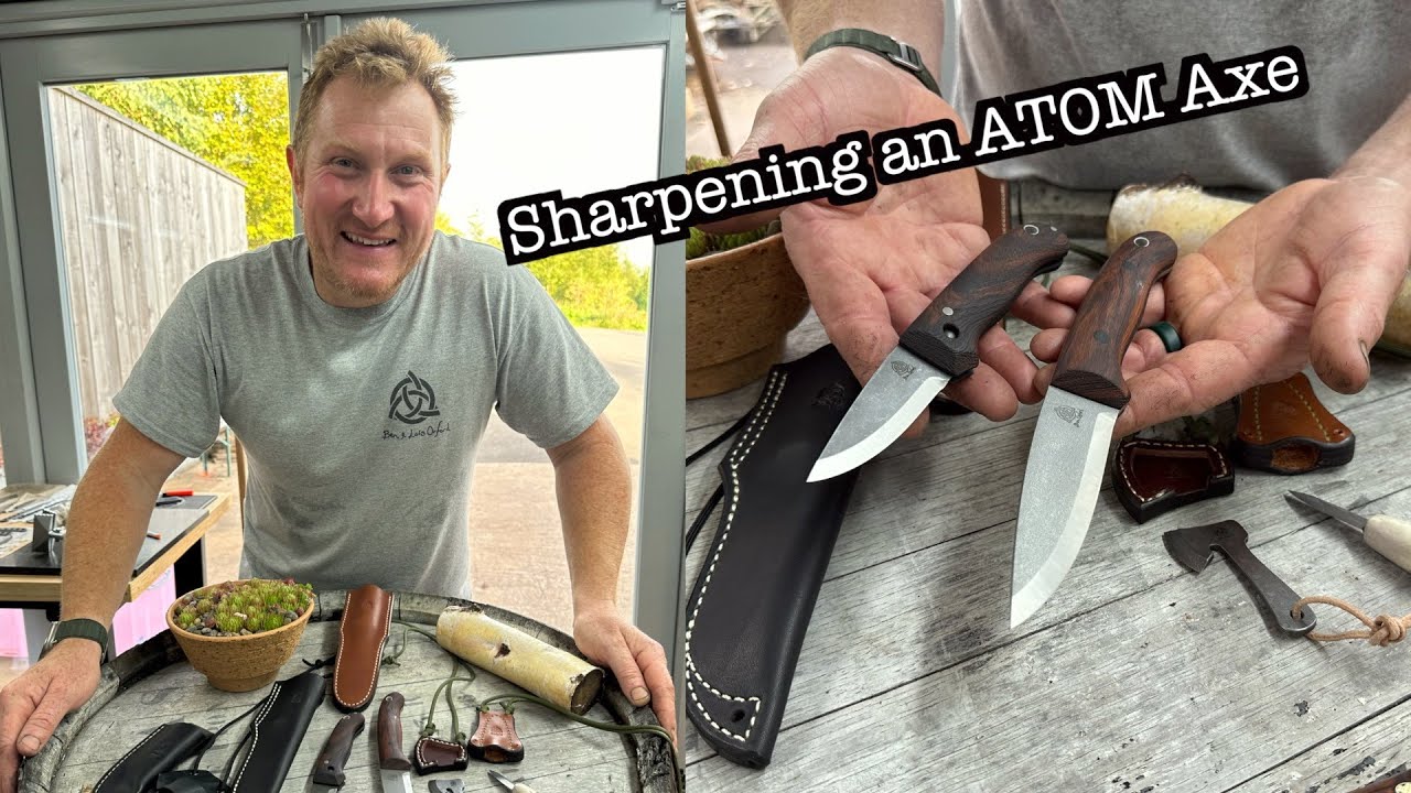 How to Sharpen your ATOM Axe
