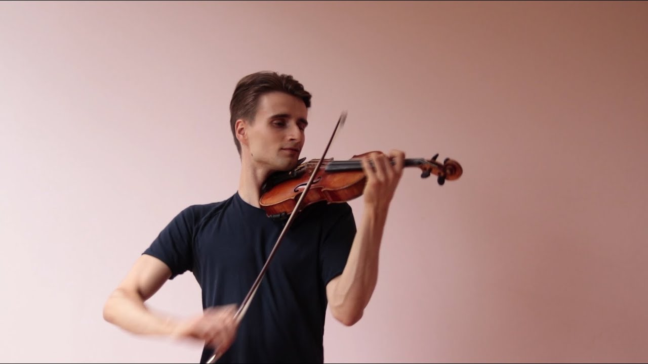 AC/DC - Back in Black for solo violin by Roberts Balanas
