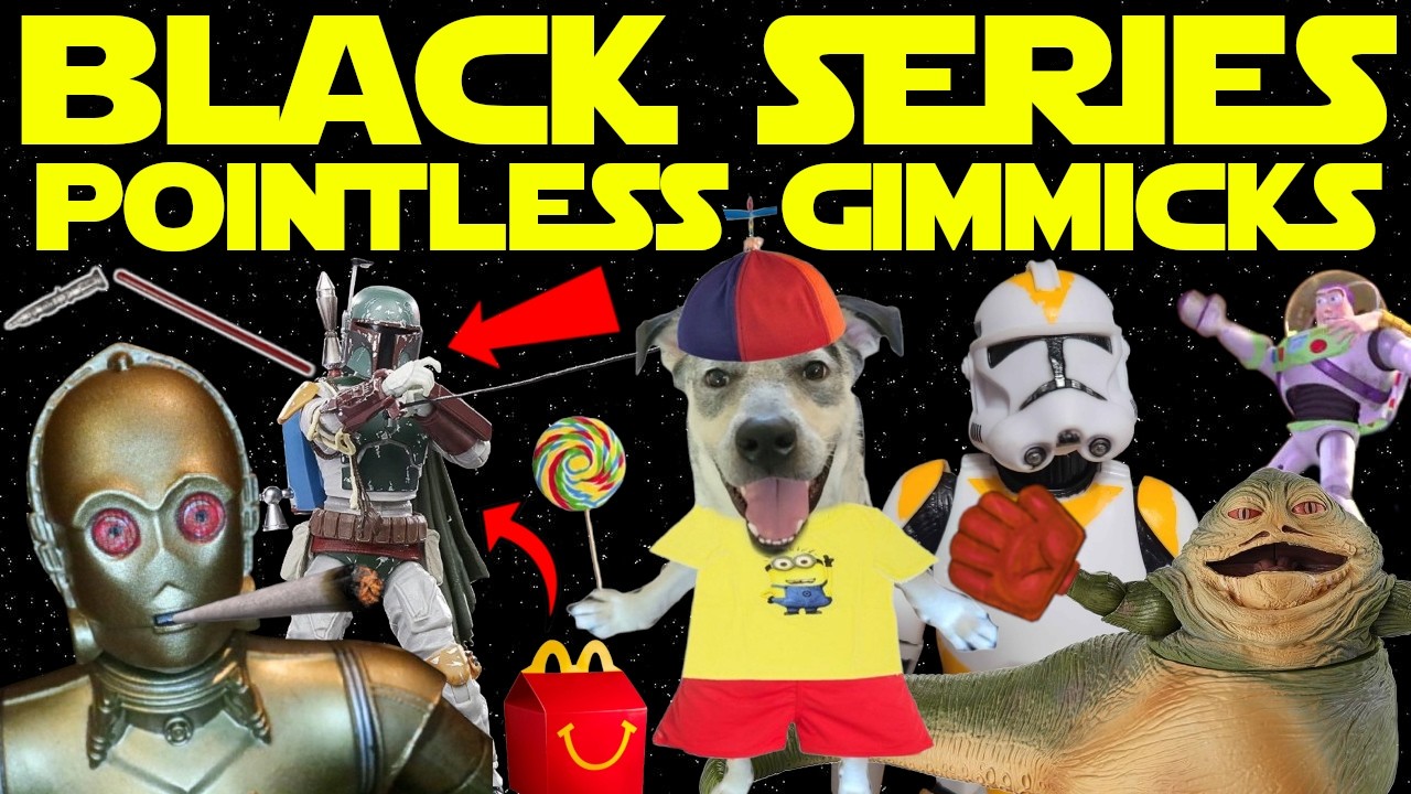 Бесполезные игровые функции и фишки Star Wars Black Series!