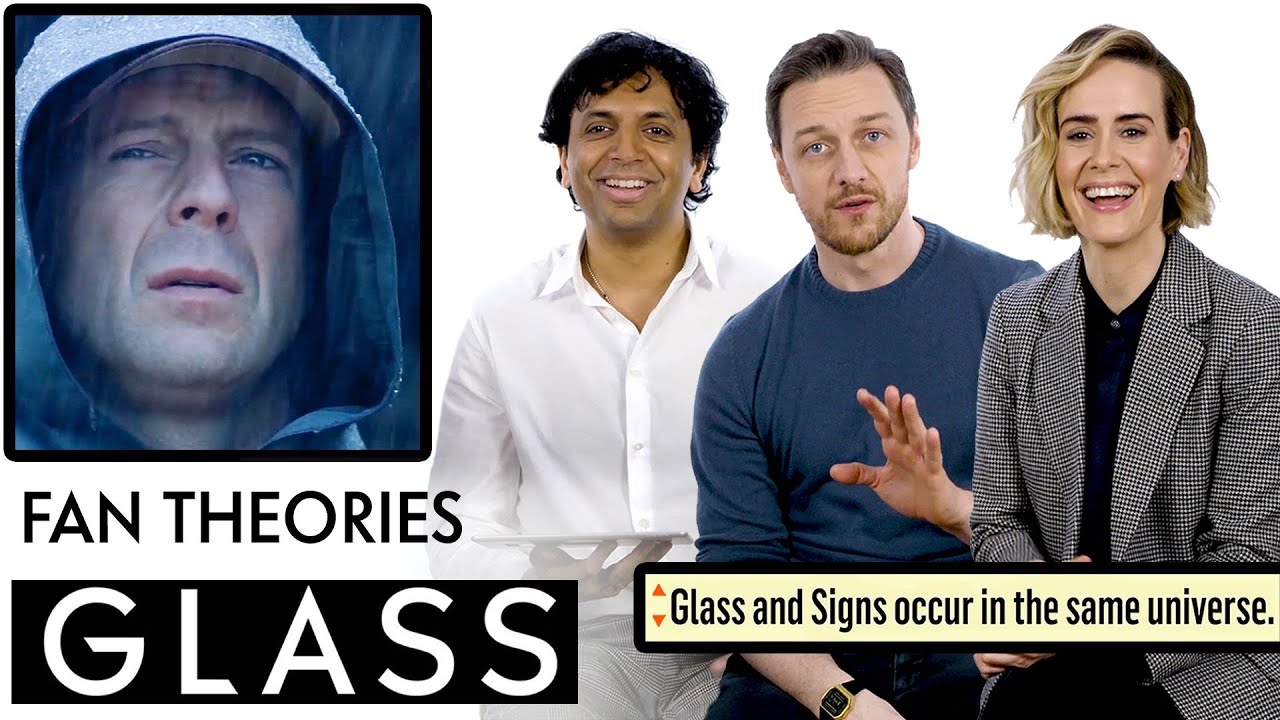 James McAvoy & Sarah Paulson Break Down Fan Theories With M. Night Shyamalan | Vanity Fair