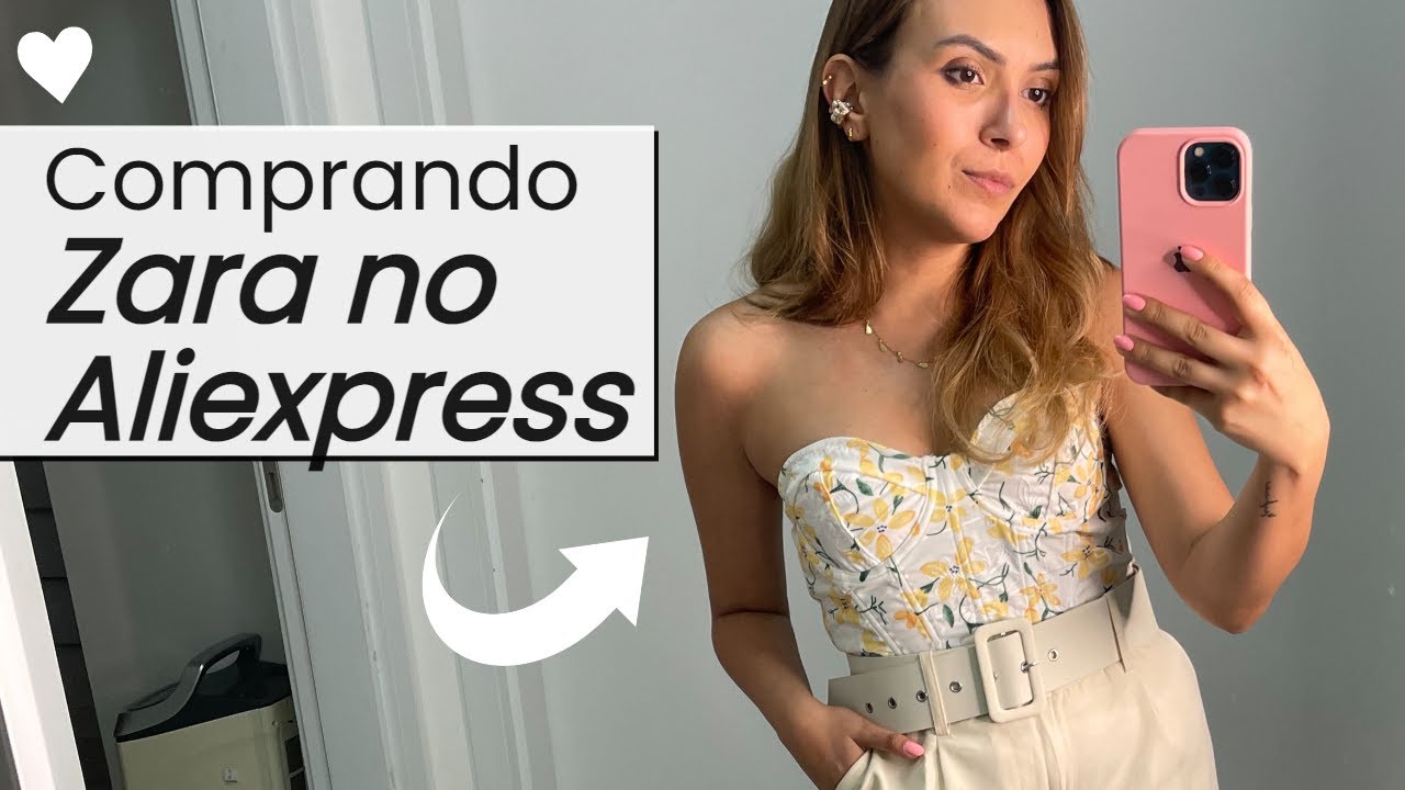 PROVANDO ROUPAS DO ALIEXPRESS ESTILO ZARA