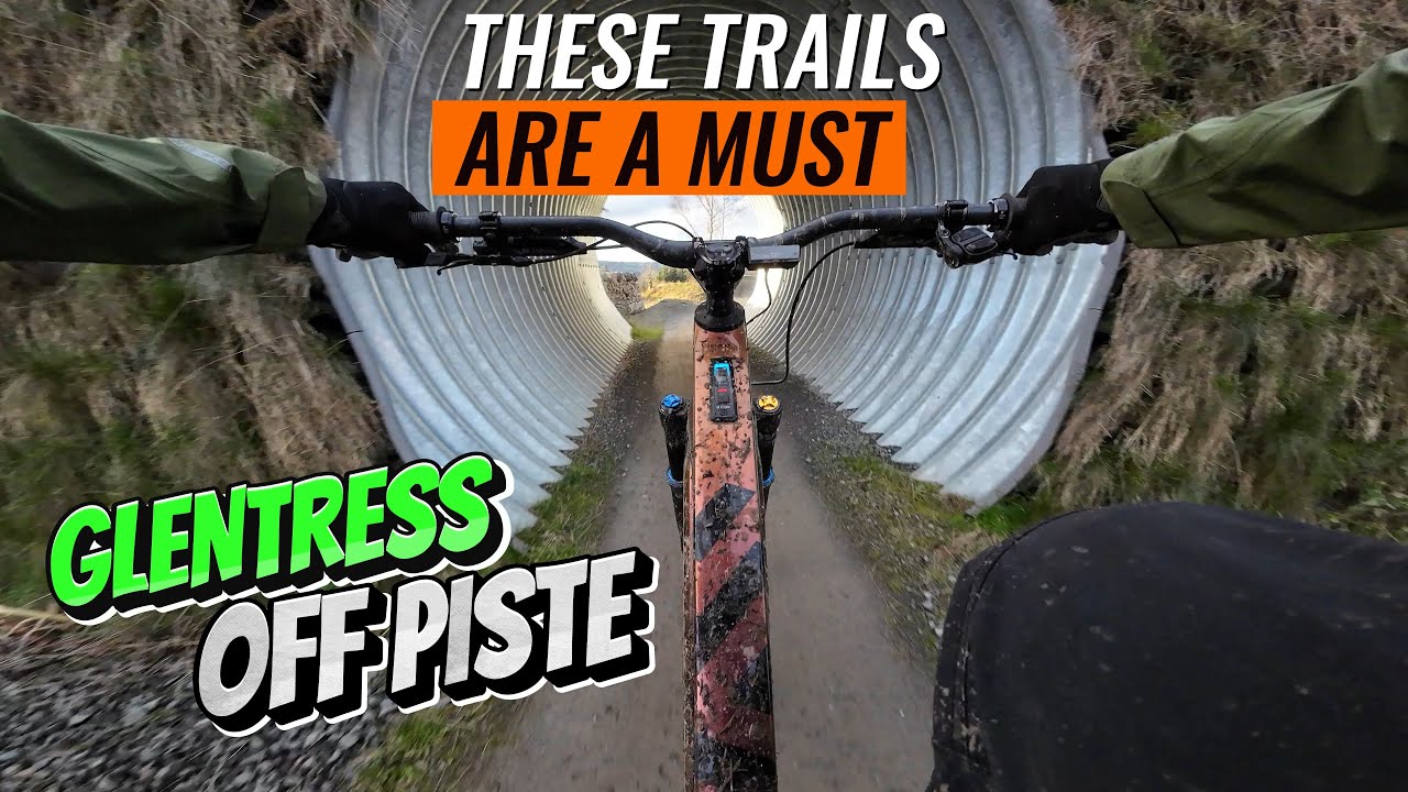 Riding some of the best trails that Glentress has to offer.