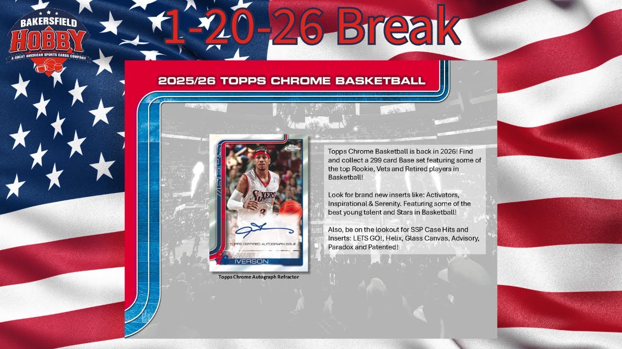 1-20-2026 2025/26 Topps Chrome NBA Blaster Break #207