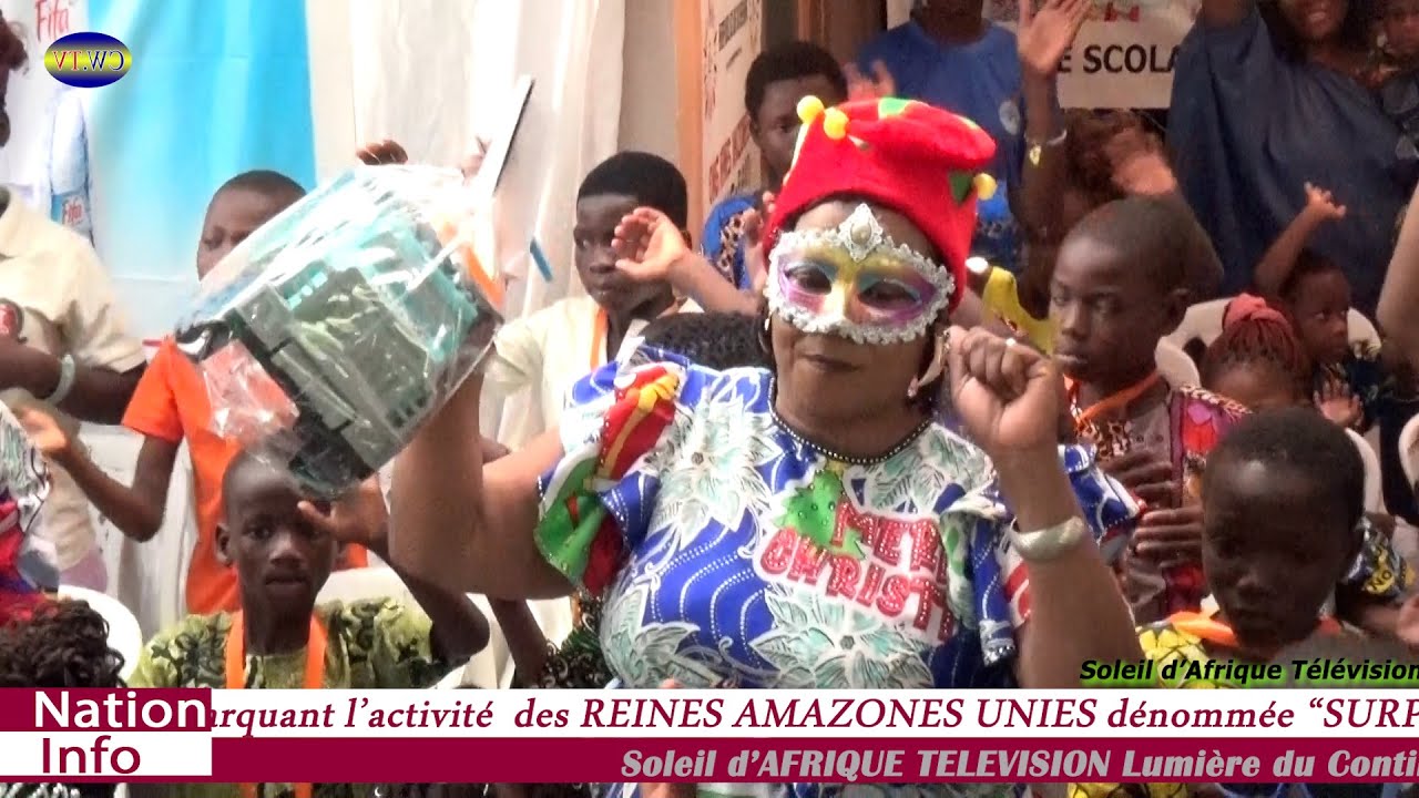 ONG les REINES AMAZONES UNIES a donné la JOIE aux cœur des ORPHELINS Veuves 