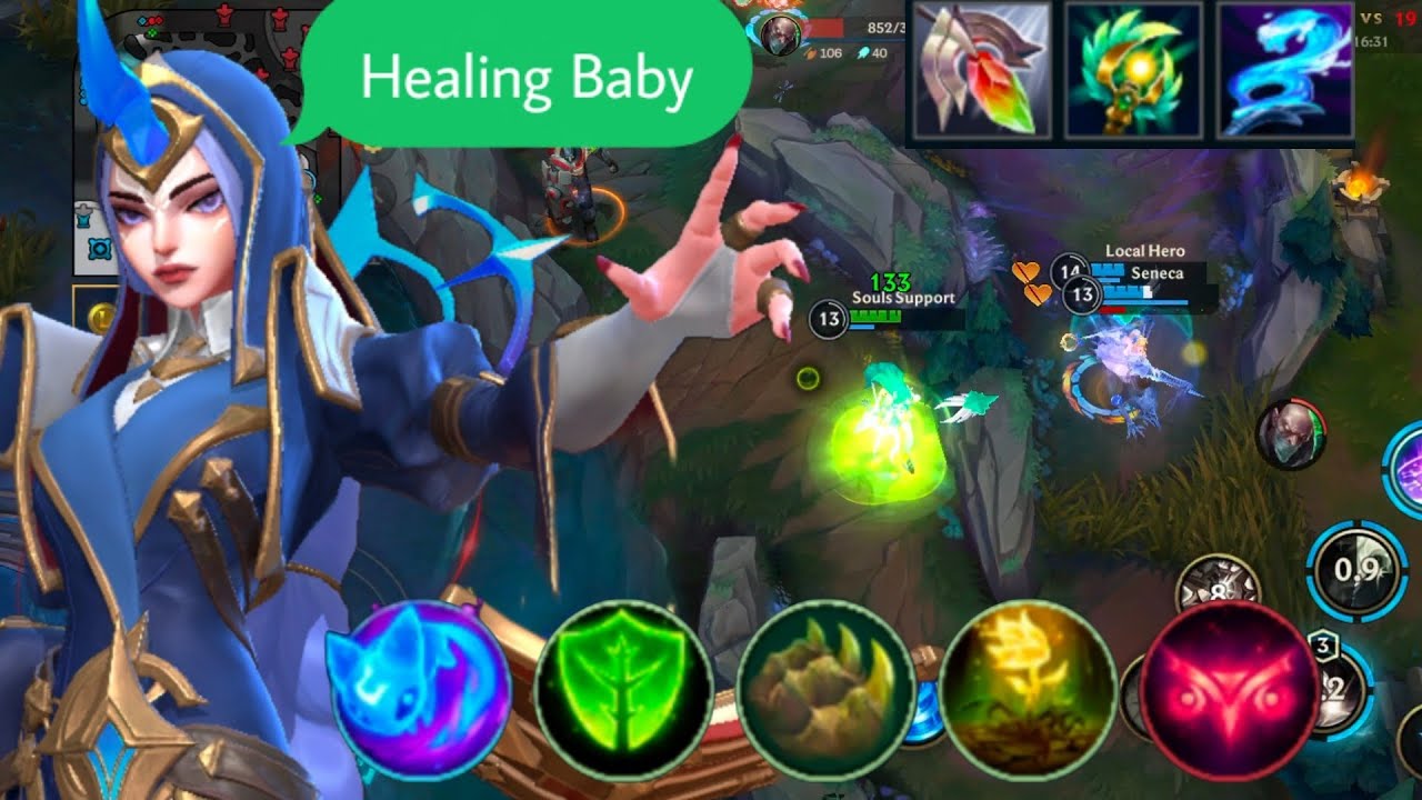 Powerful Build Healing Power / Soraka Gameplay S15
