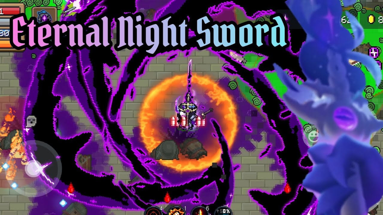 TRUE Void sword but is Eternal night from the primordial void Soul knight new sword broken combo