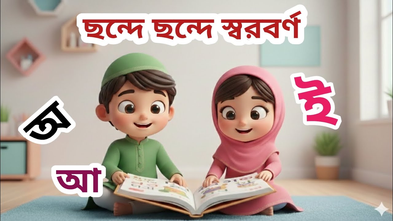 বাংলা স্বরবর্ণ ছড়া | নৈতিক শিক্ষা সহ | Kids Bangla Rhymes