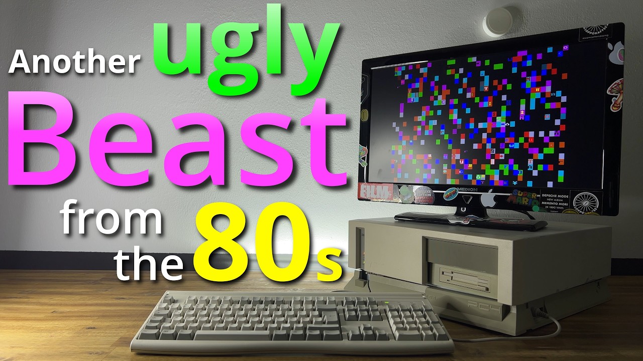 The Atari PC4 - another ugly Beast from the 80s (Reupload)