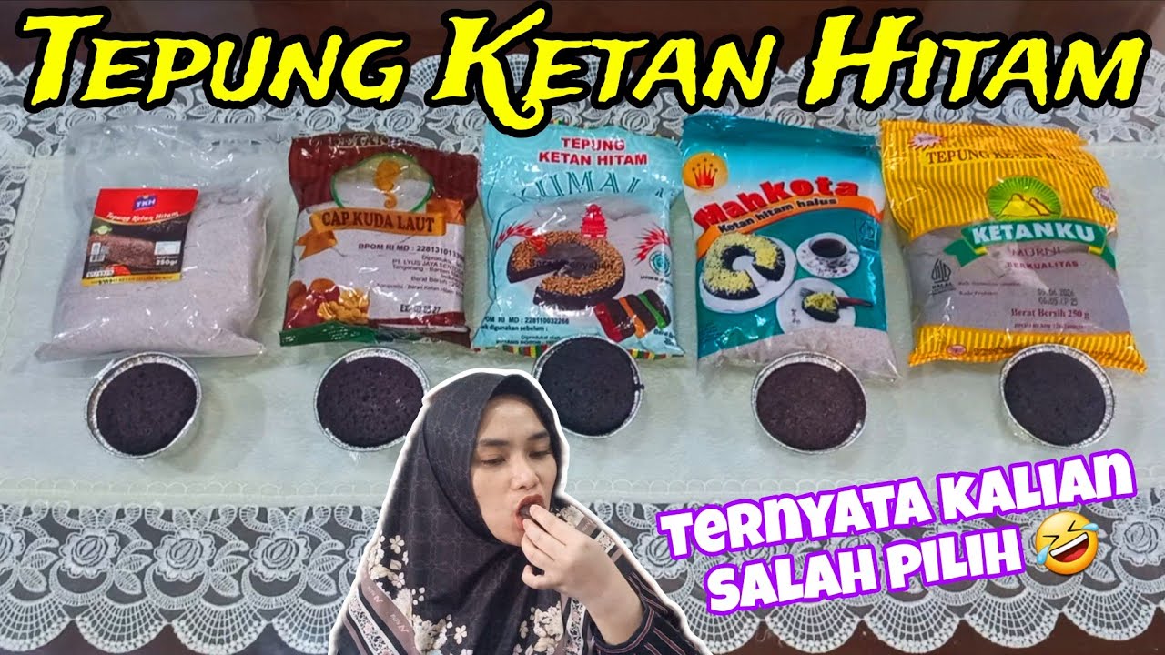 TEPUNG KETAN HITAM YANG BAGUS