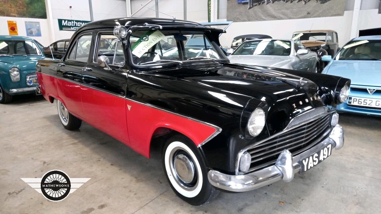 1958 FORD ZODIAC | MATHEWSONS CLASSIC CARS | AUCTION: 27, 28 & 29 NOVEMBER 2024