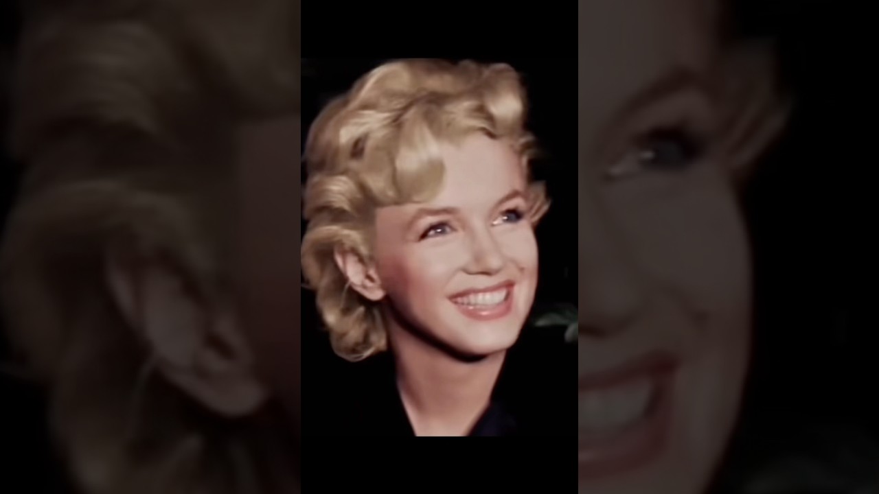 Marilyn Monroe interview in color, 1956. #marilynmonroefanpage #forevermarilyn #song
