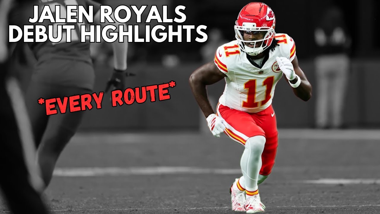 Jalen Royals NFL Debut Highlights🔥 | 2025 Preseason