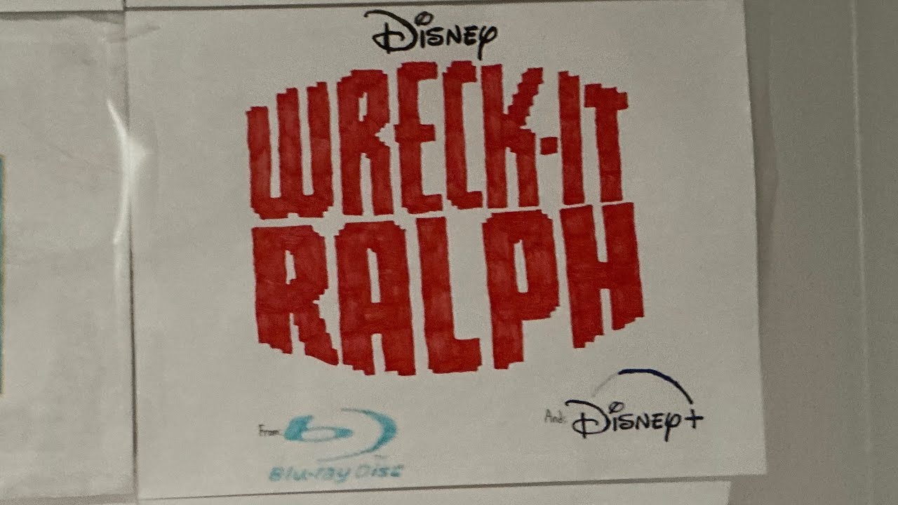 DVD Opening Wreck-It Ralph 2012