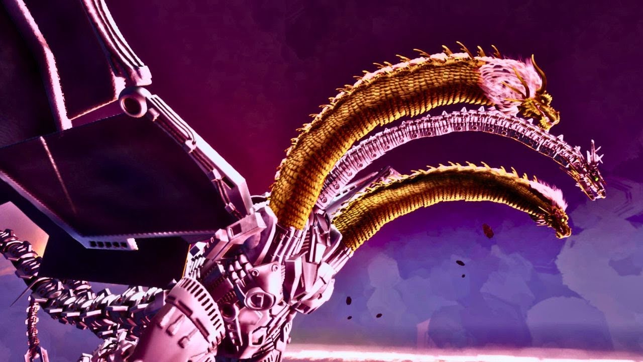 Mecha-King Ghidorah (Godzilla vs. King Ghidorah 1991) Fan-made Redesign | Dreams PS4