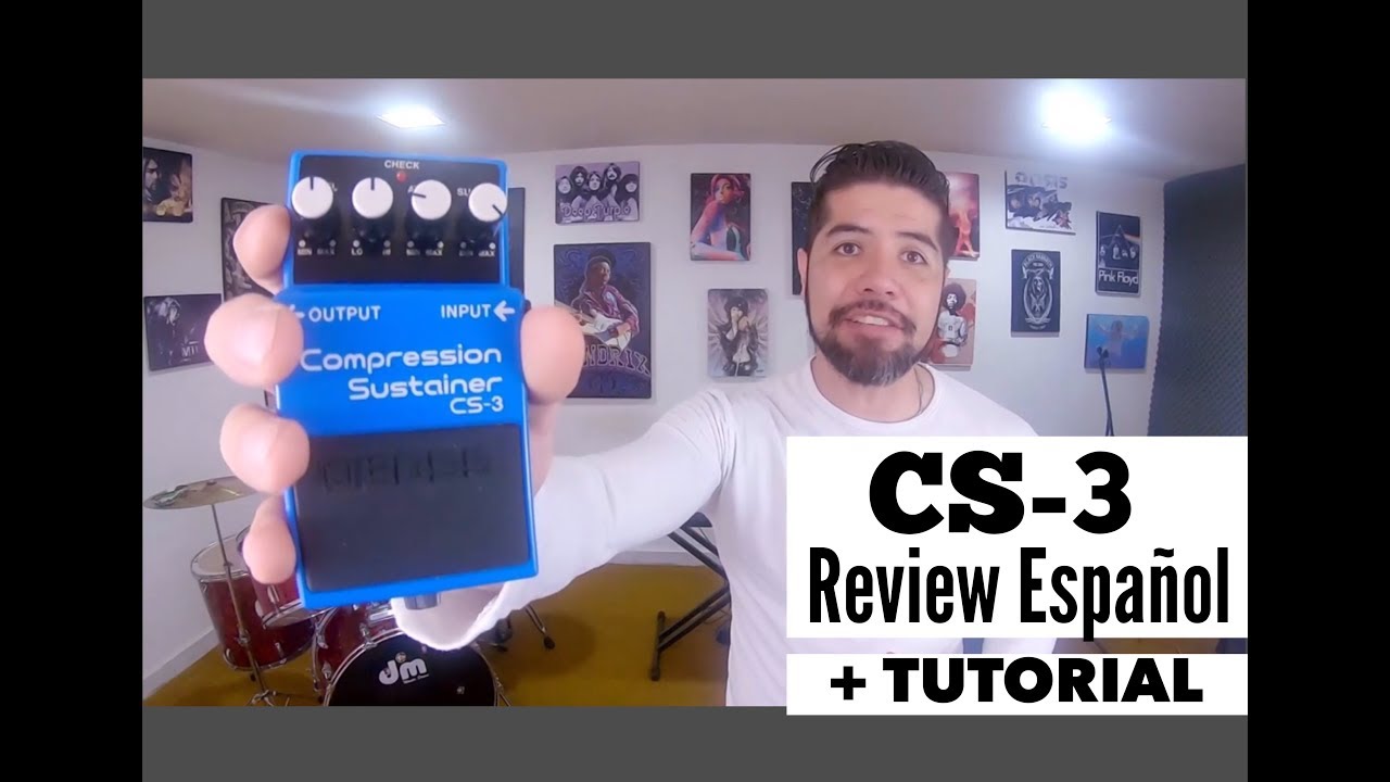 Review Compresor Sustainer SD-3 BOSS  (Español) | TUTORIAL Como usar un Pedal Compresor