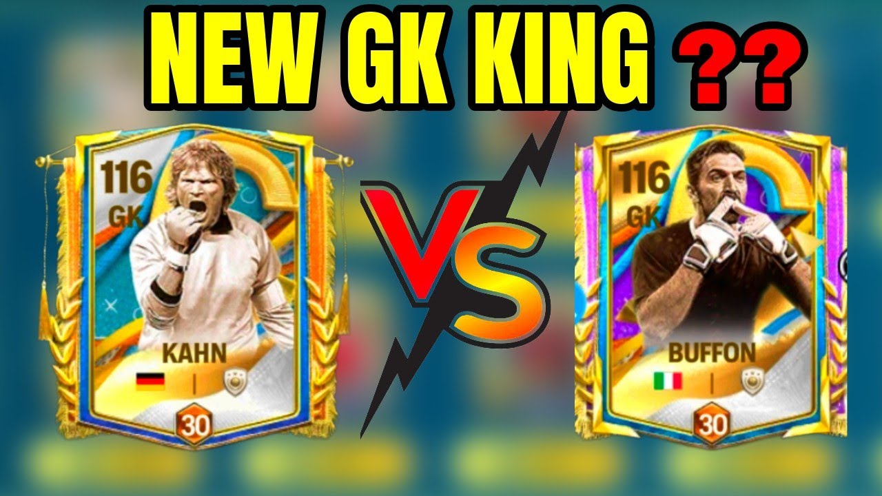 БУФФОН против КАНА || Новый король вратарей в FC Mobile? Обзор Buffon FC Mobile. Kahn FC Mobile