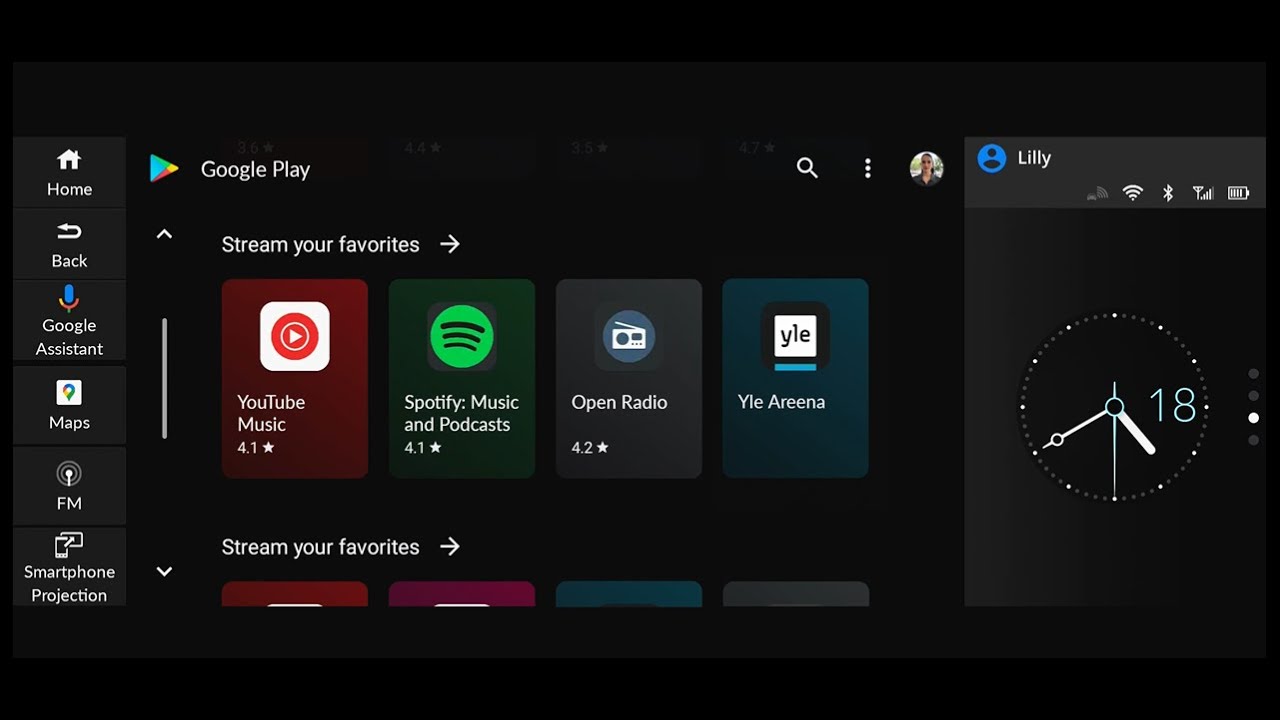 Google Play | Google built-in Honda