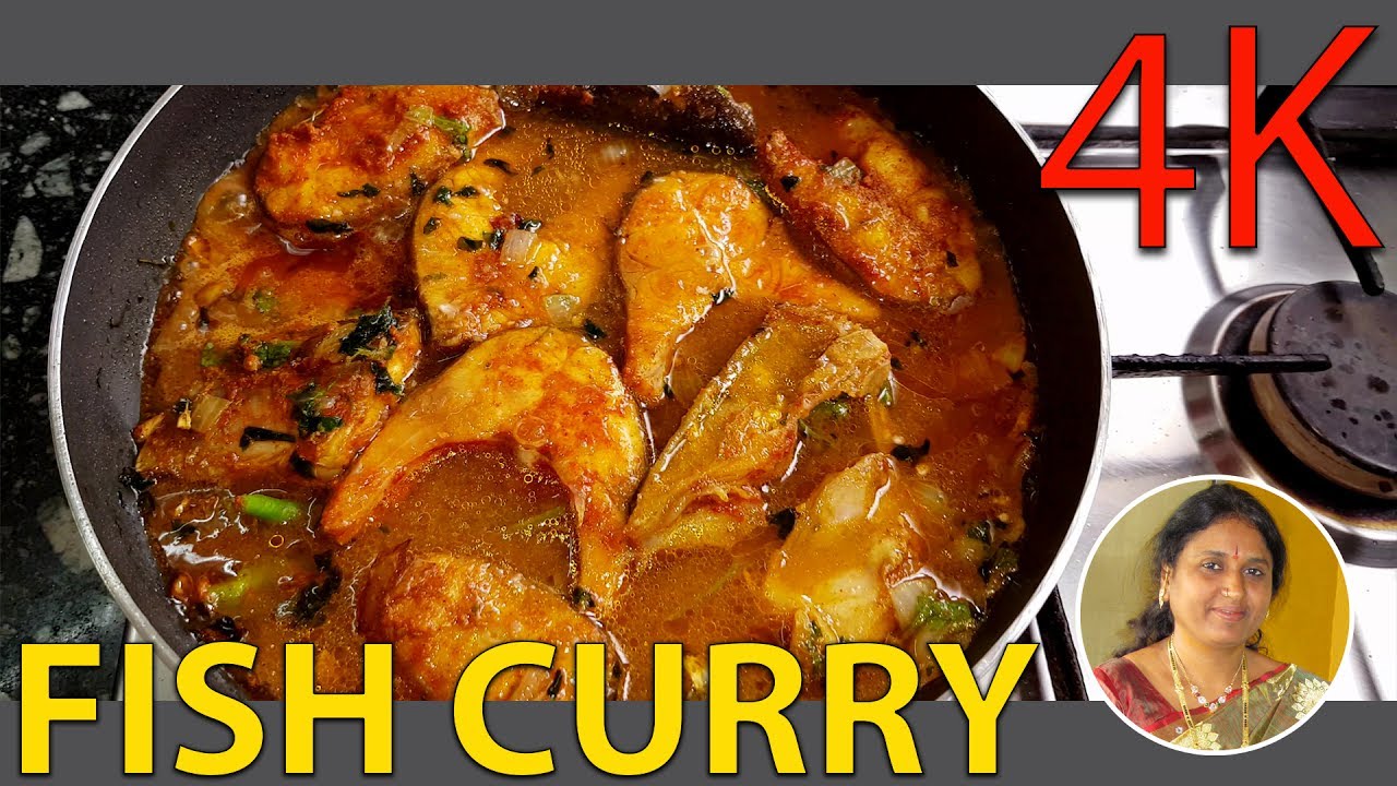 Fish Curry Indian Recipe | Spicy Fish Curry | UHD 4K