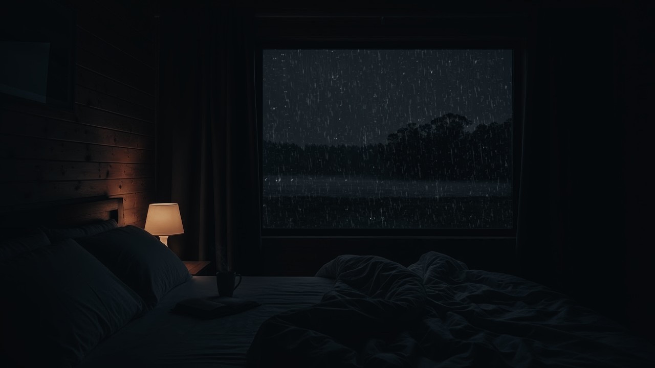 hunderstorm Sounds for Sleeping 🌙 | Heavy Rain & Thunder