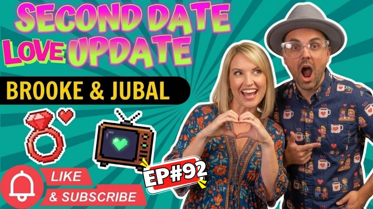 Brooke and Jubal | The Most Awkward Call Ever 💀😬 | Second Date Update EP.92
