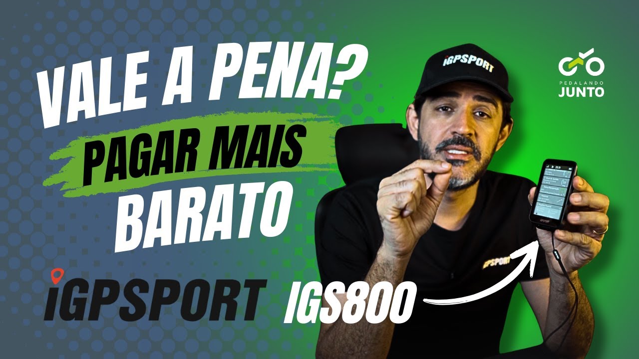 👉 Ciclocomputador iGPSPORT IGS800: Review Completo | Vale a Pena? Comparativo com Garmin 🚴‍♂️