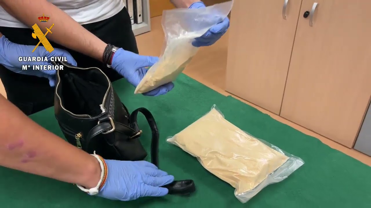 La Guardia Civil en La Rioja interviene 1.375 gramos de speed durante un control en la AP-68