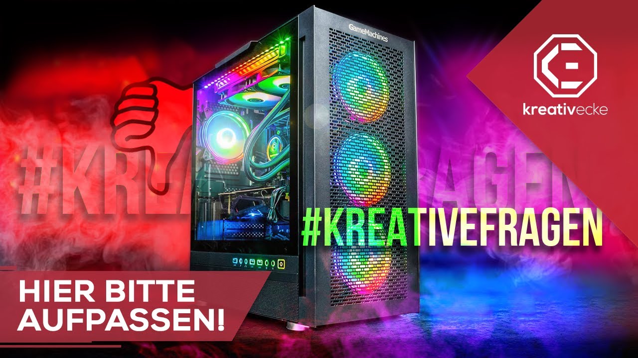 BITTE fallt nicht auf solche Angebote rein! Viel Marketing...wenig PC?! #KreativeFragen 164