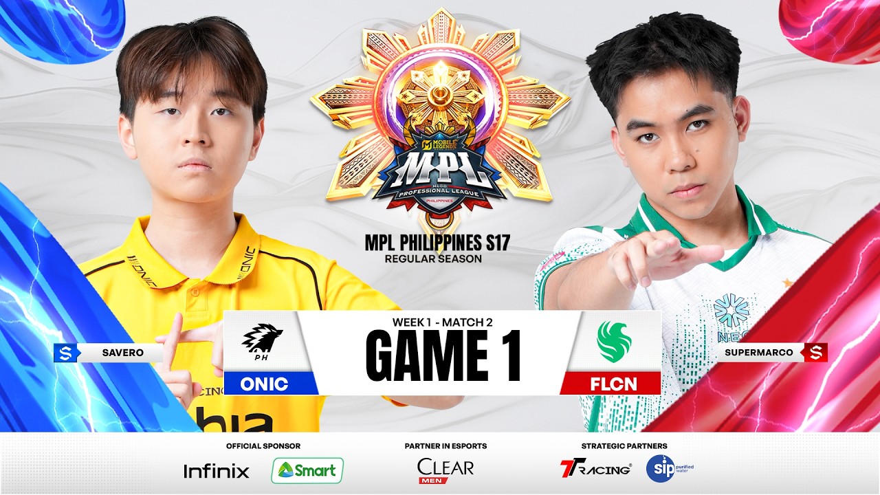 MPL PH S17 - W1D3 - ONIC VS FLCN ИГРА 1