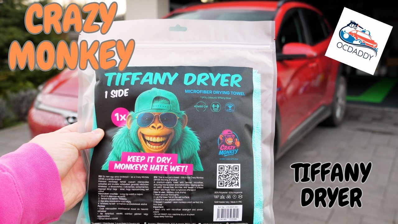 Crazy Monkey Tiffany Dryer test - EN