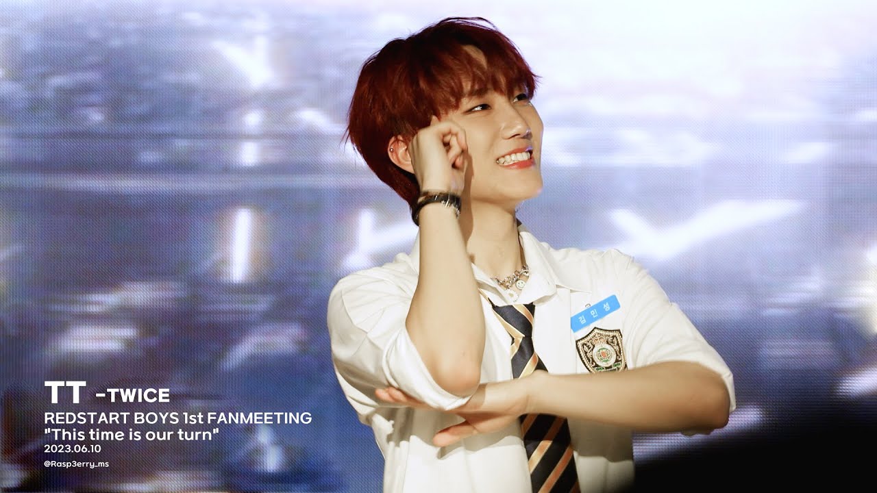 [4K] 230610 TT (TWICE) KIMMINSEOUNG focus  | 티아이오티 김민성 직캠 @REDSTART BOYS 1st FANMEETING
