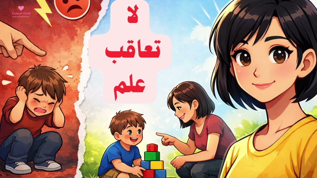 لا تعاقب… علّم! الفرق الذي يغيّر مستقبل طفلك