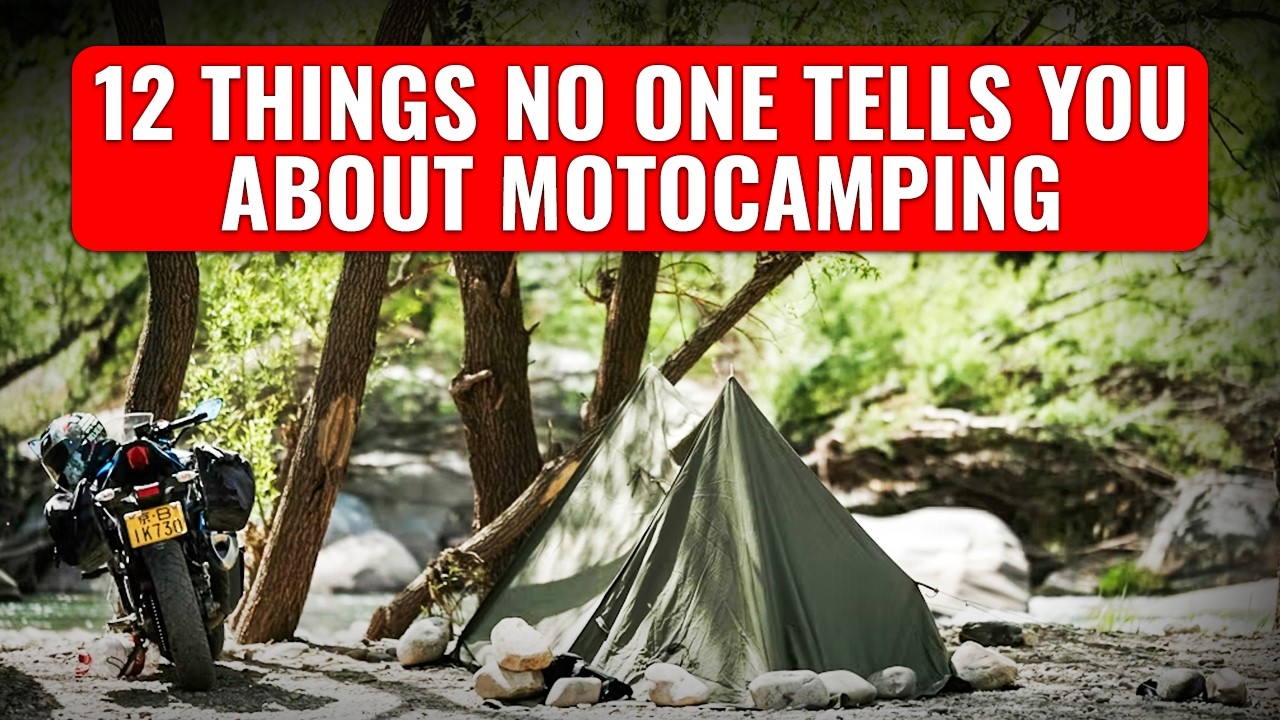 12 Motorcycle Camping Tips For SMART People