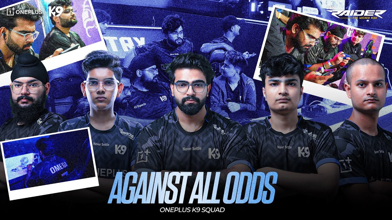 Against All Odds! 🏆 | OnePlus K9 | BGMS Season-4 #TVSRaider