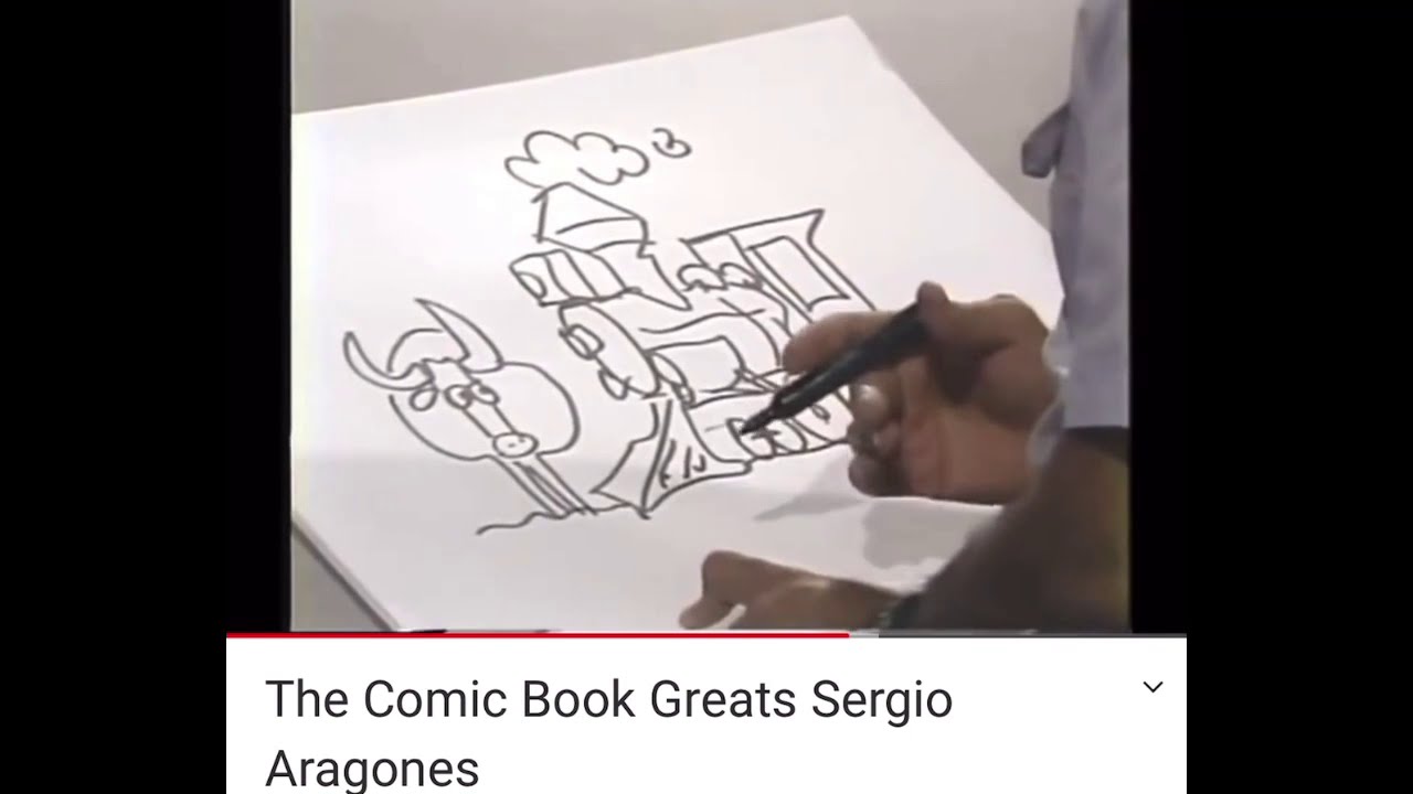 Sergio Aragones advice for artists success