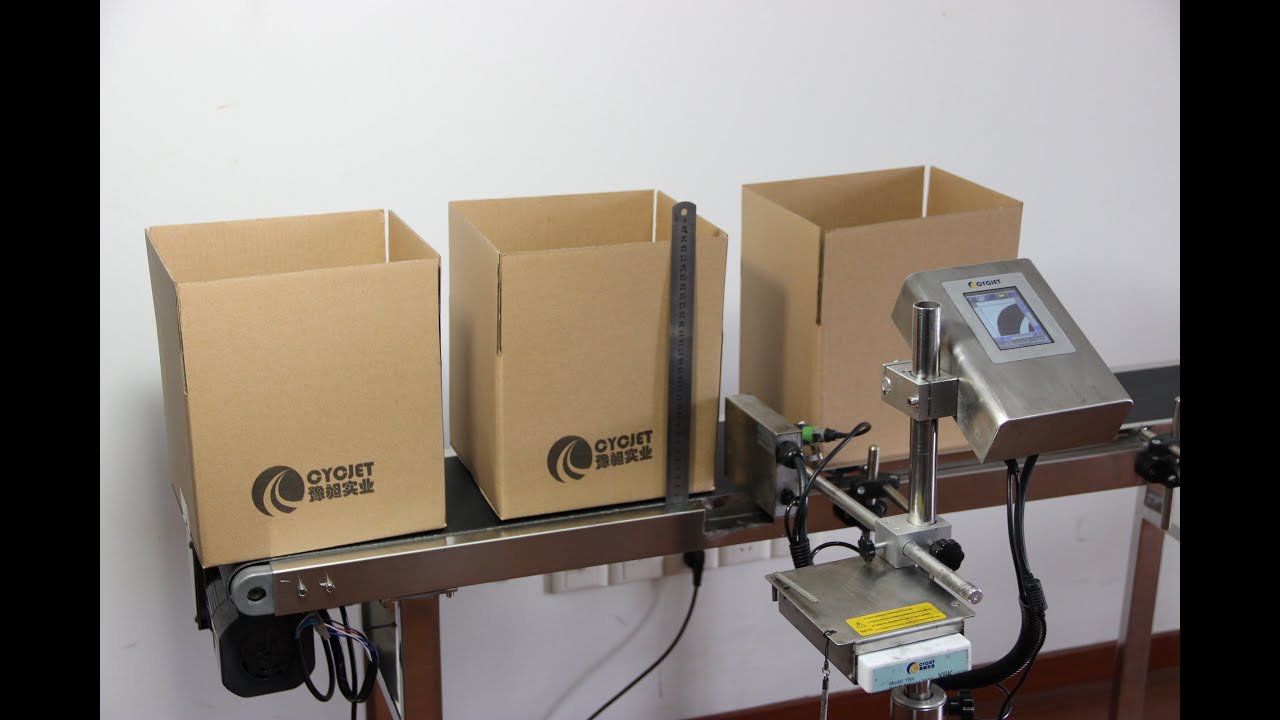CYCJET C700 Large Format Carton Box Digital High Resolution Inkjet Logo QR code Printing Machines
