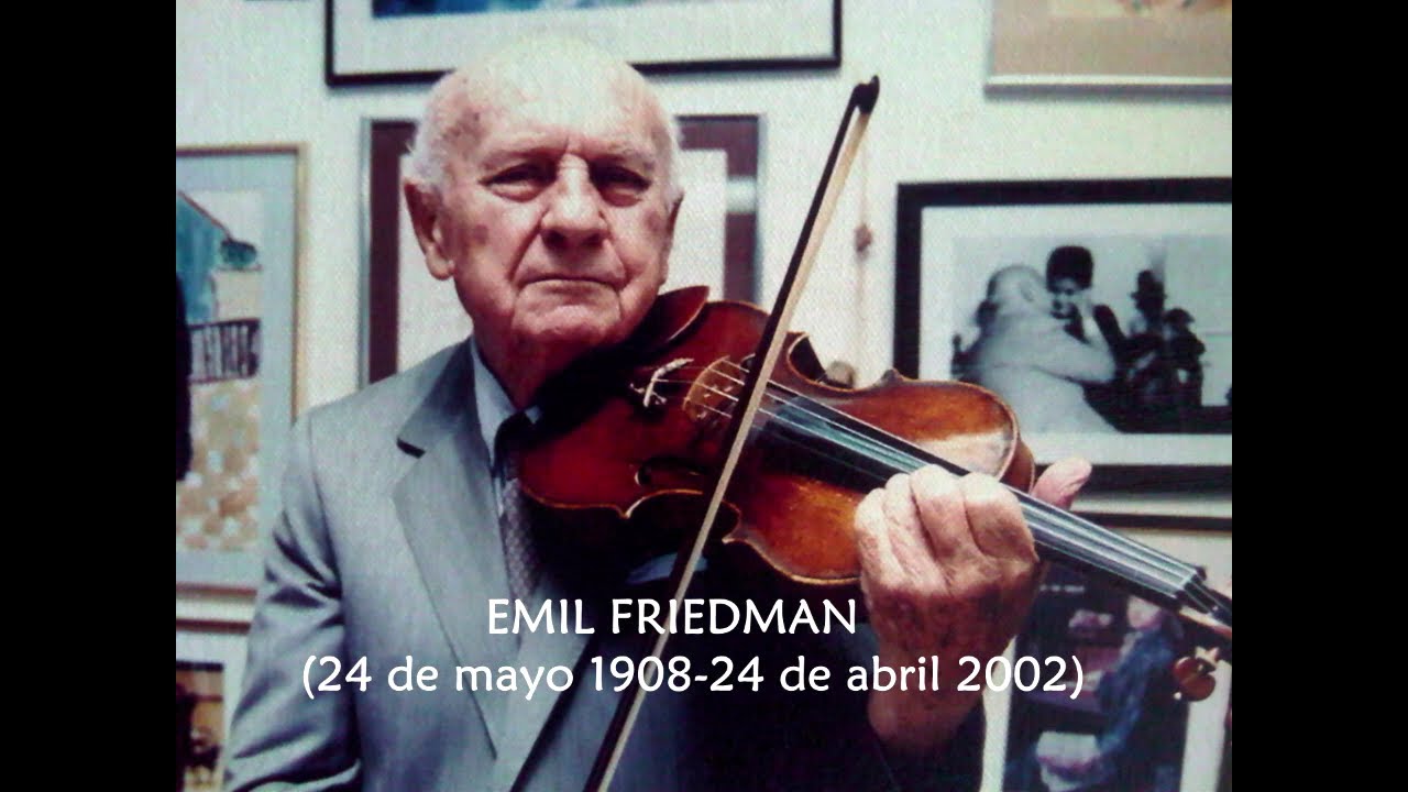 Homenaje a Emil Friedman