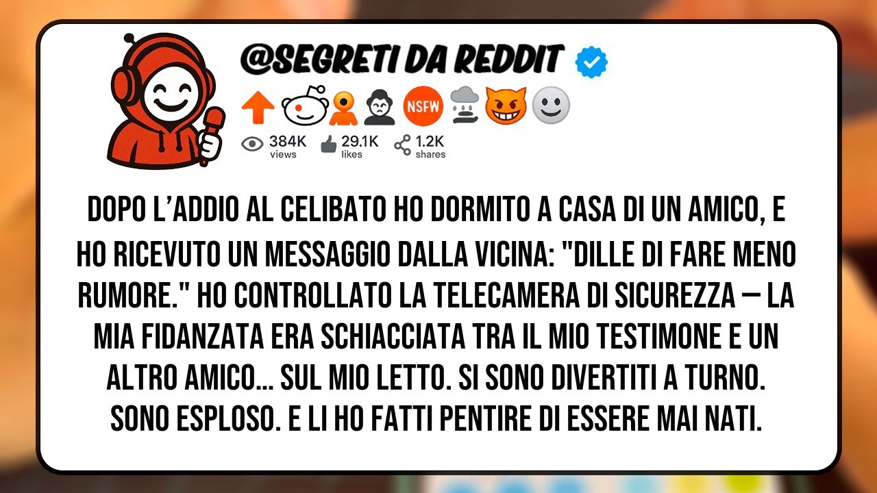 La Mia Fidanzata Era a Letto Con i Miei Due Testimoni — E Io Ho Guardato Tutto Dalla Telecamera