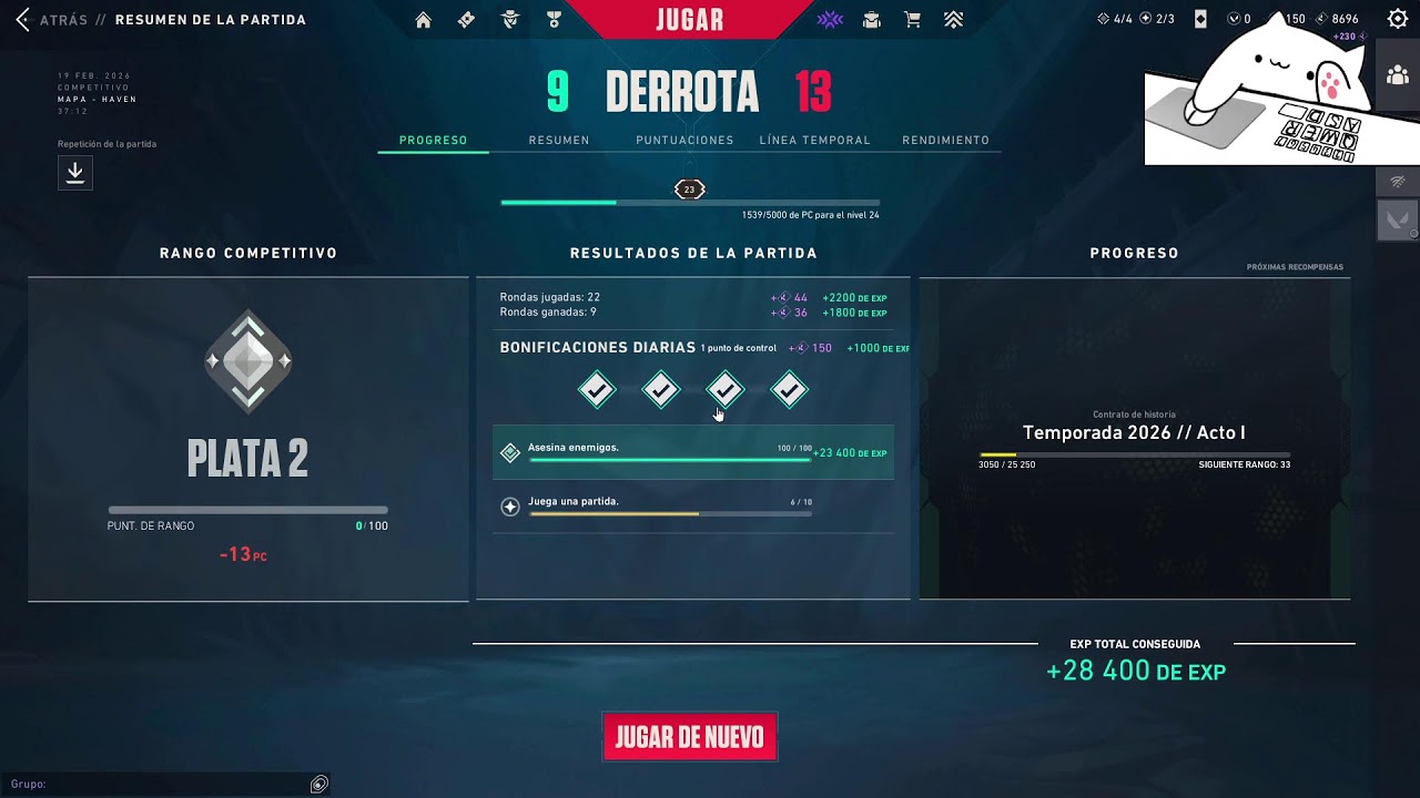 Saliendo de Plata En Valorant :v Dia 7