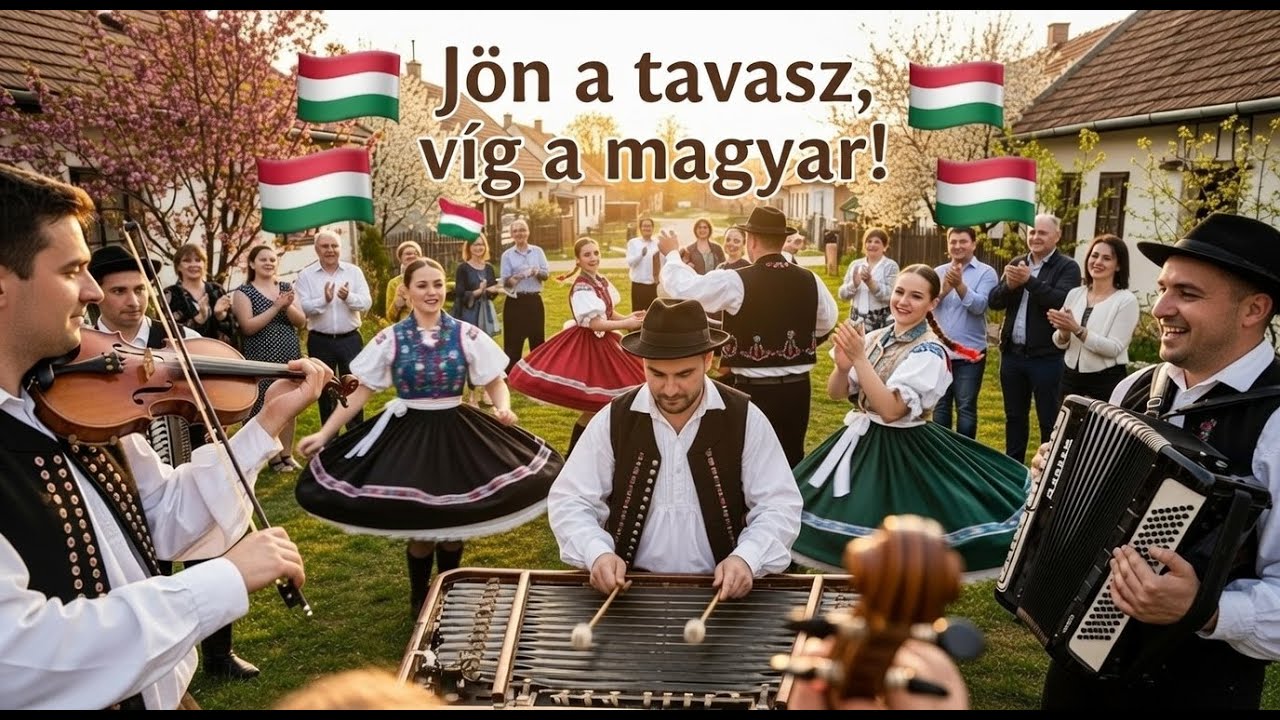 Jön a tavasz, víg a magyar!