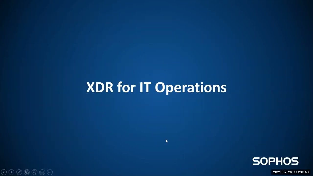 XDR For IT Operations شرح السوفس وتوضيح الفائدة