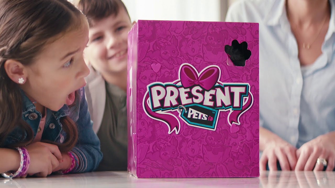 Present Pets &ndash; цуценята, які самі себе розпаковують! Новинка від Spin Master.