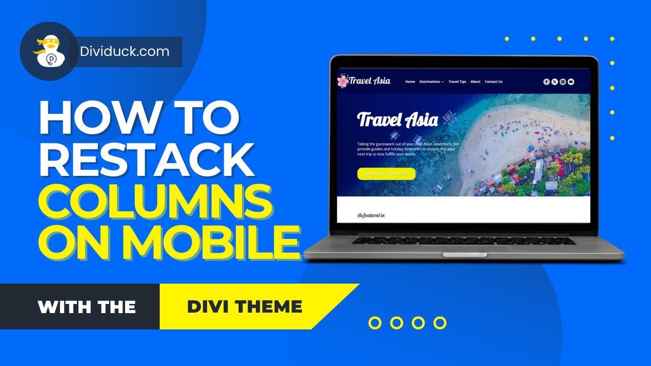 STOP Default Divi Mobile Layouts! (Custom Column Order Trick)