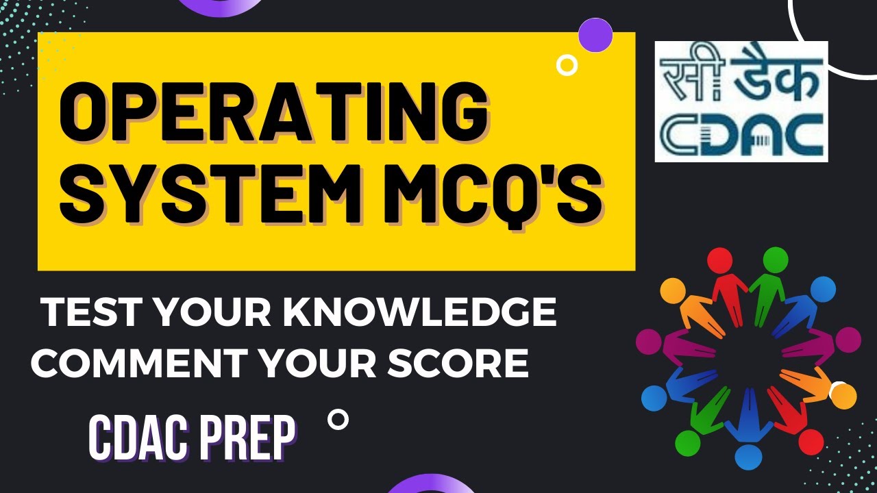 Operating System  MCQ's | Test your knowledge | Basics | CDAC exam | CCAT Prep