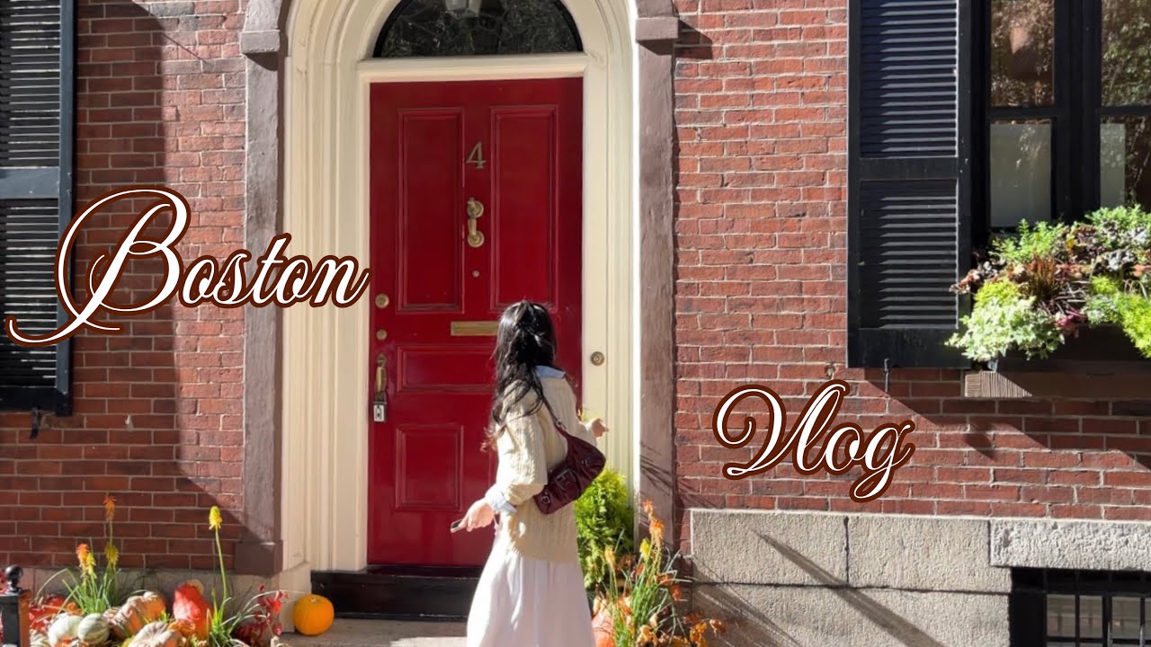 Boston in Fall🍂: Fall in love with foodie heaven, Acorn St, Harvard