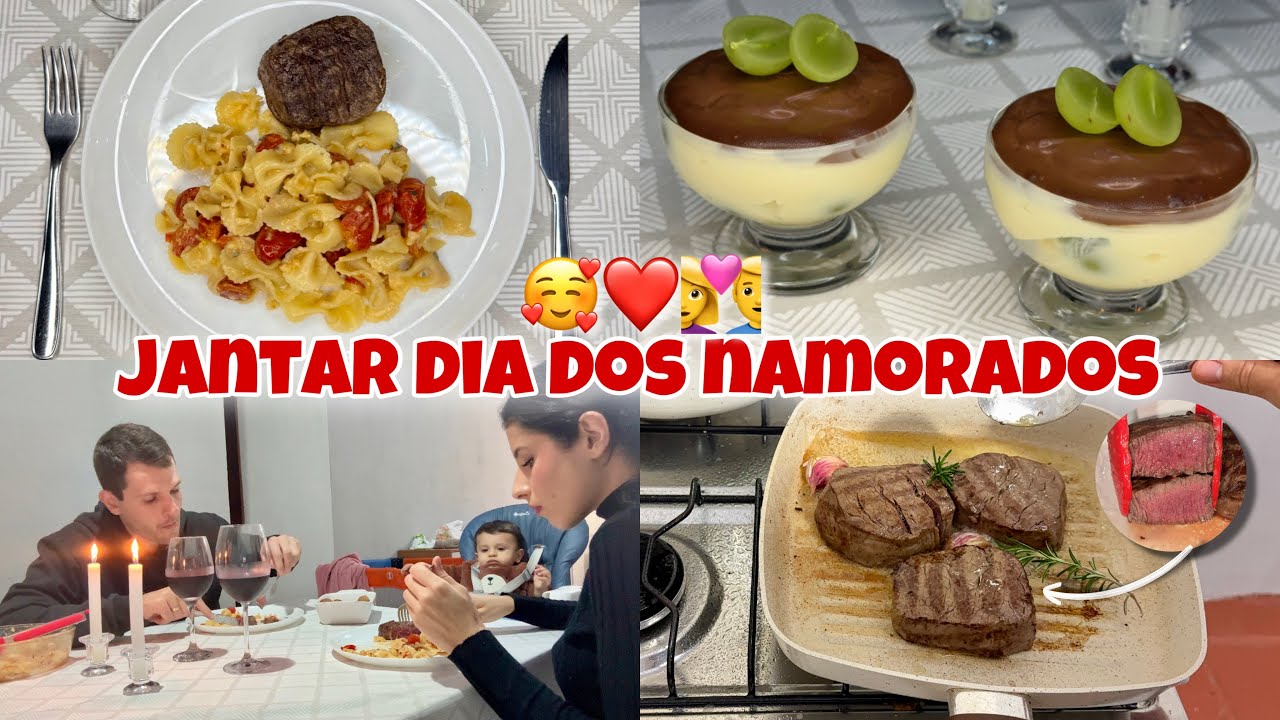 JANTAR COMPLETO ESPECIAL DIA DOS NAMORADOS