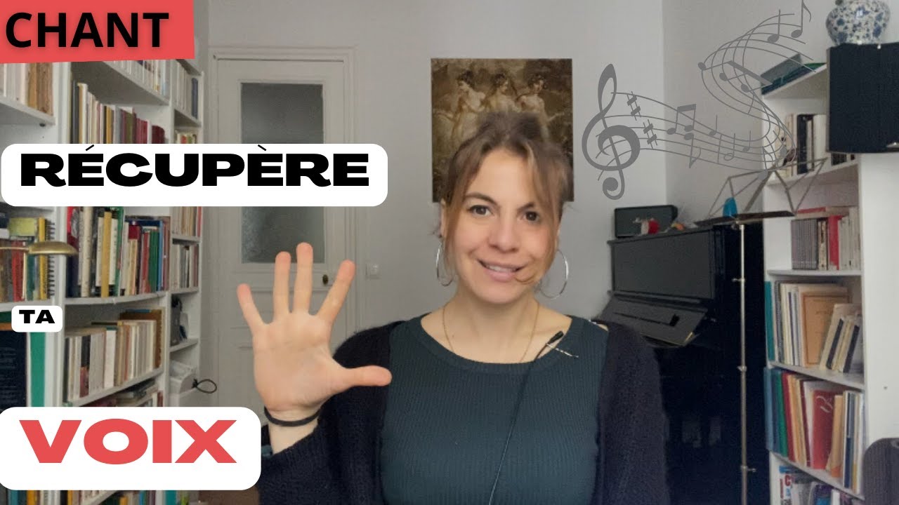 5 règles pour retrouver sa voix quand elle est cassée #chant #techniquevocale