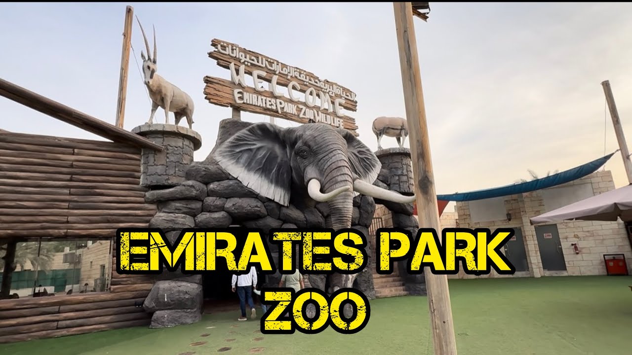 Emirates Park Zoo Abu Dhabi | Family Zoo Vlog | Simply Aysha