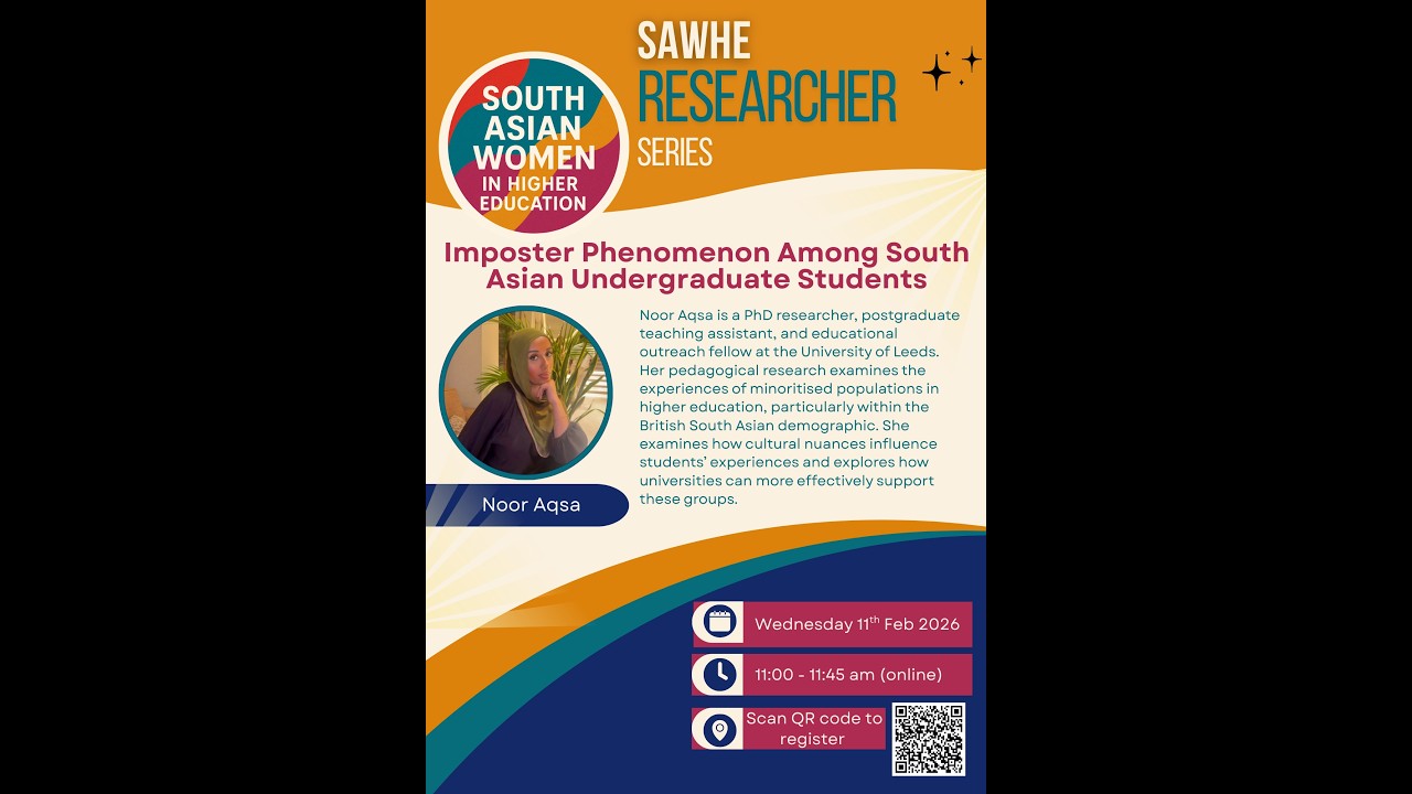 SAWHE Researcher Series- Session 3 | Imposter Phenomenon | Noor Aqsa