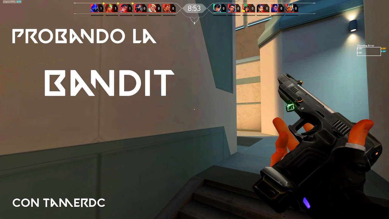 Probando el nuevo arma de VALORANT
