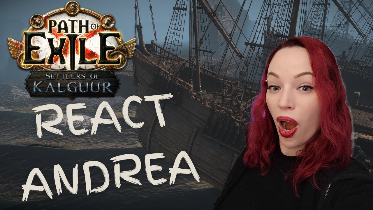 PoE 3.25 Settlers of Kalguur Announcement Video LIVE with React And(rea)